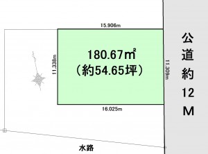 花園54.65坪区画図