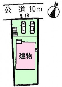 はじめ名古屋2課常滑市飛香台全1棟配置