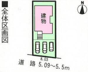 アーネスト半田市旭町全1棟配置