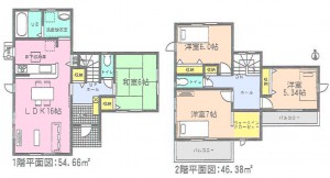 はじめ刈谷半田市大伝根全4棟2号棟