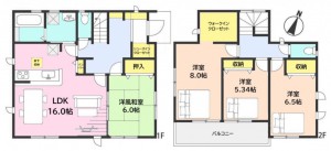 美浜町北方立戸間取り