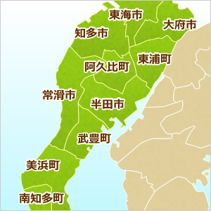 ご希望の地域をマップから選択