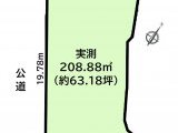常滑市山方町 土地 740万円