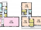 常滑市小倉町21-1期　新築分譲住宅　全３棟　3号棟