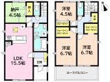 半田市乙川栄町21-1期　新築分譲住宅　全３棟　２号棟