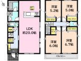 知多市南粕谷第３　新築分譲住宅　全２棟　１号棟