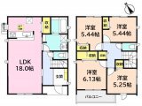 半田市成岩東町　新築分譲住宅　全７棟　１号棟