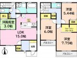 知多市梅が丘　新築分譲住宅　全２棟　１号棟