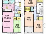 常滑市港町６丁目　新築分譲住宅　全３棟　2号棟