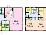 武豊町富貴蔵ノ内　新築分譲住宅　全２棟　２号棟