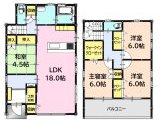 武豊町字中根　新築分譲住宅　B棟