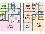 半田市岩滑中町第３　新築分譲住宅　全２棟　２号棟