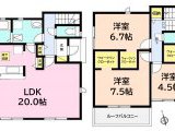 常滑市末広町23-1期　新築分譲住宅　全３棟　１号棟