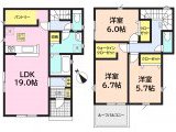 東海市養父町23-1期　新築分譲住宅　全２棟　１号棟
