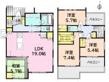 常滑市新開町　新築分譲住宅　全６棟　４号棟