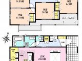 東海市名和町一番割上　新築分譲住宅　全３棟　１号棟