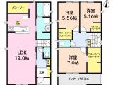 知多市原　新築分譲住宅　全３棟　3号棟