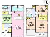 武豊町東大高浦之島　第３　新築分譲住宅　全４棟　１号棟