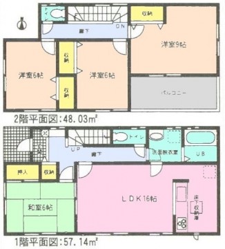 2号棟間取