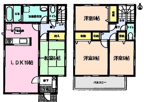 3号棟間取
