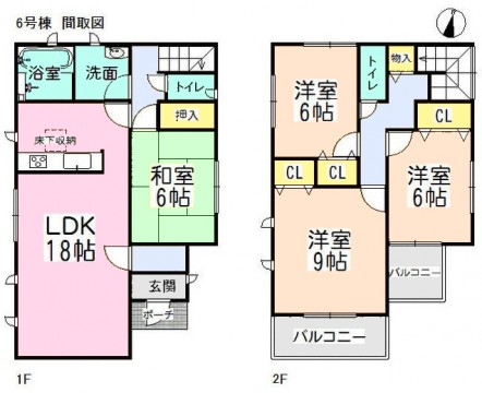 ６号棟間取