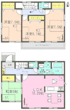 常滑市大谷２号棟間取