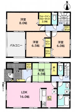 2号棟間取り